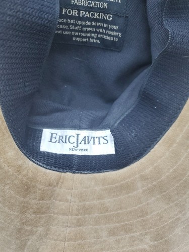 Eric Javits Youth Kids Wide Brim Beige Sun Hat Felt One Size Water Repellent - Bild 6 von 9