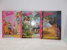 Set of 3 Barbie Books