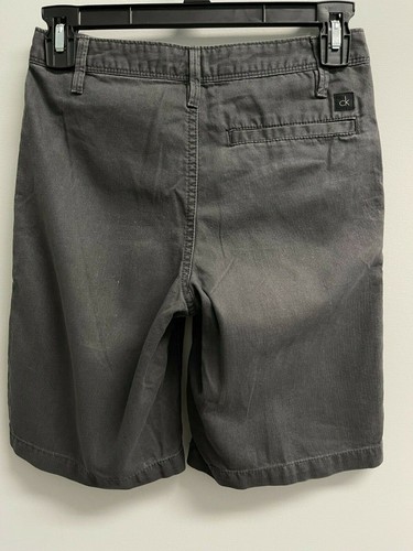 EUC Lot of 2 Boys Calvin Klein, Cat & Jack Size 10 Khaki, Gre Shorts - Picture 9 of 11