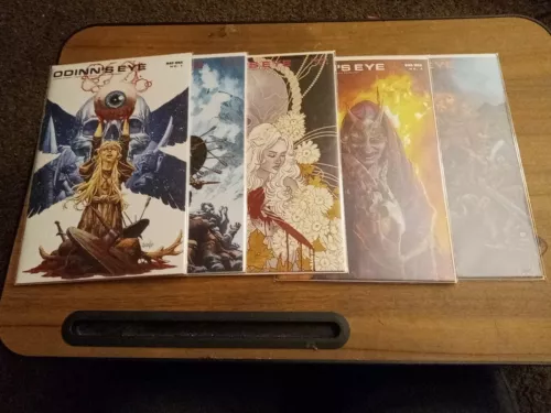 ODINN'S EYE LOT #1-5 COMPLETE SET BAD IDEA NM 1st Printings