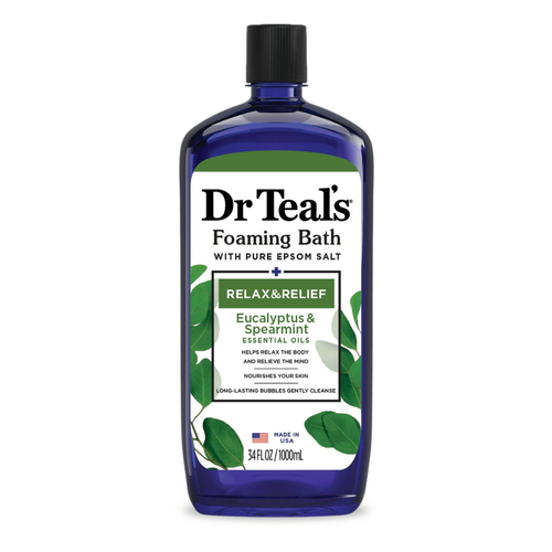 Dr Teal's Foaming Bath With Pure Epsom Salt 1000 mL - USA IMPORT - Picture 5 of 8