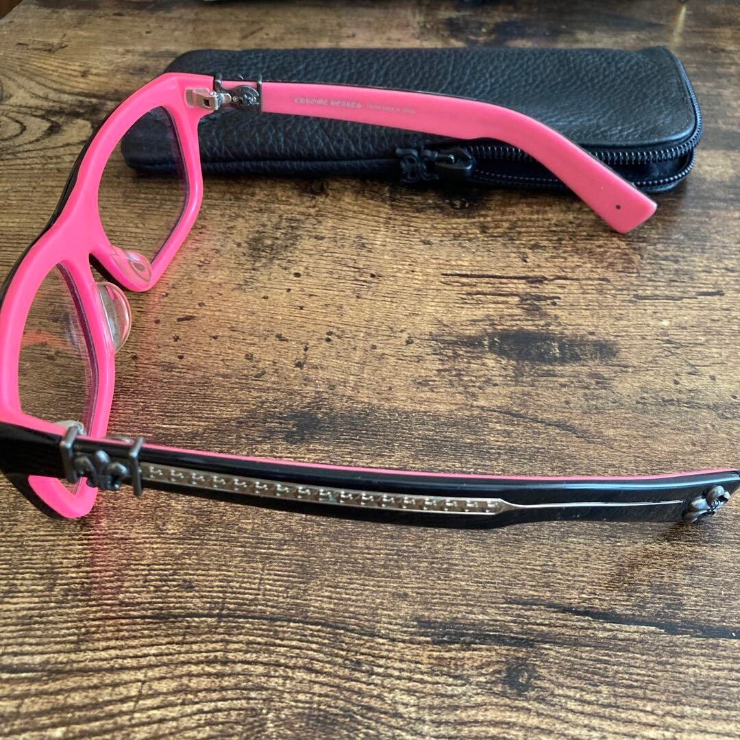 Chrome Hearts　  JOY
クロムハーツ　ジョーイウォレット CHROME HEARTS MYDIXADRYLL Pink Square Eyeglasses/Sunglasses