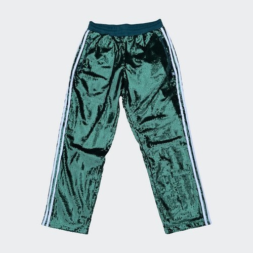 Adidas x Korn Green Sequin Track Jacket & Pants SET | Size XL | Only 900 Made!! - Picture 9 of 19