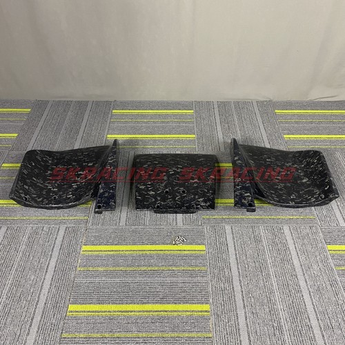 Carbon Fiber/Forged Carbon/Gloss Black Fit Audi R8 V8 08-15 Rear Bumper Diffuser - Picture 16 of 34