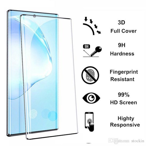 PROTECTEUR D'ÉCRAN EN VERRE TREMPE POUR SAMSUNG GALAXY S20 PLUS S20 ULTRA 9H 3D - Photo 2 sur 10