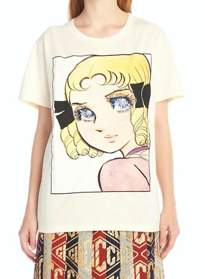GUCCI Tシャツ 10 NEW GUCCI Sequin Eyes T-shirt X Chikae Ide Viva Volleyball