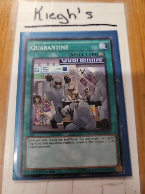 quarantine yugioh card Ally of Justice Quarantine - HA03-EN051 - Super Rare