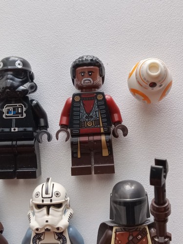 Lego Star Wars minifigure lot Clone Trooper Pilot Darth Vader Mandalorian 75261 - Picture 6 of 9