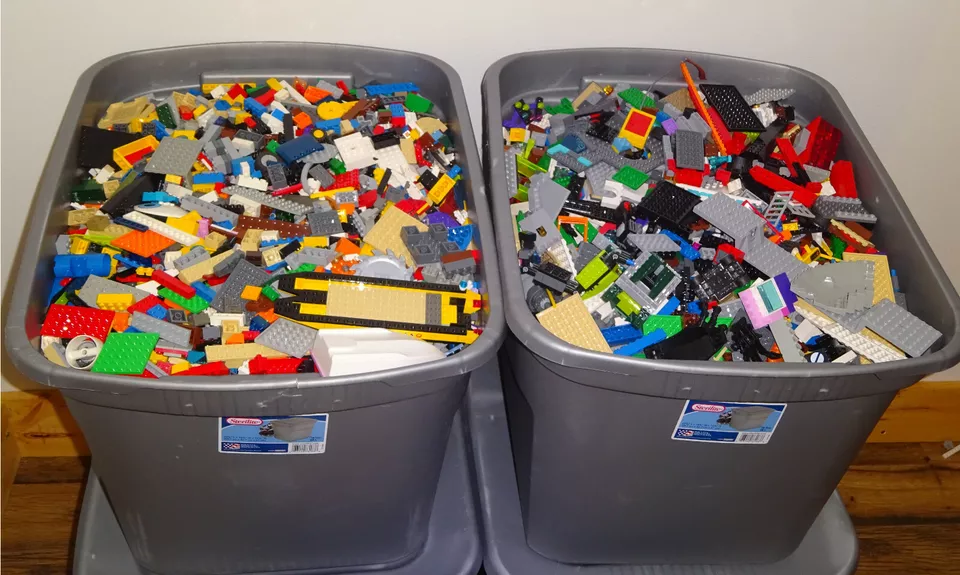LEGO 1 Pound 🧱BUY 9 LBS GET 3 LBS FREE🧱Bulk Pieces Lot Bricks tires. Authentic - Image 2 of 4