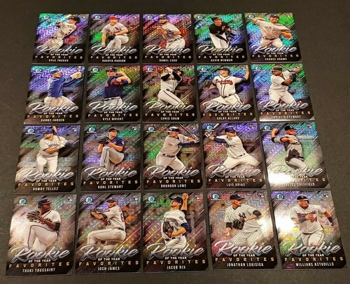 2019 Bowman Chrome Mega Box Roy Favorites Insert You Pick MOJO TARGET  - Bild 1 von 3