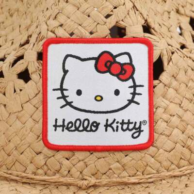 Hello kitty large straw hat Sanrio | Accessories | Hello Kitty Large Straw Hat | Poshmark main image 3