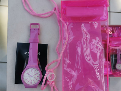 Armbanduhr  Madison New York ROSA Endless Summer mit Tasche NEU