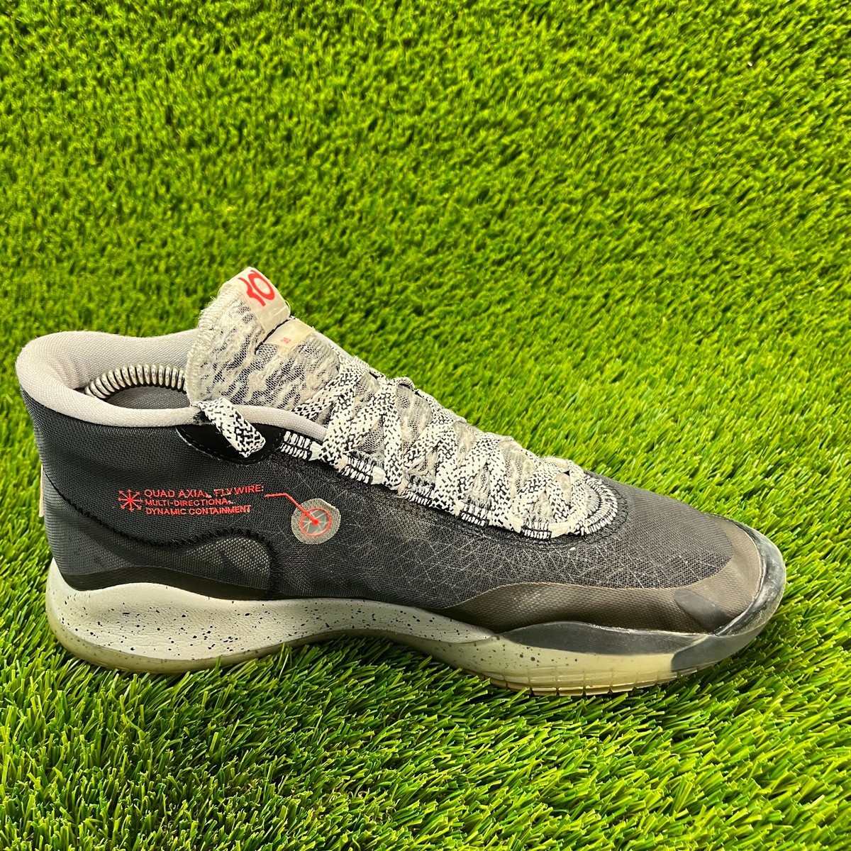 Size 9 - Nike Zoom KD 12 Black Cement for sale online | eBay