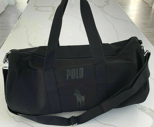 Ralph Lauren Fragrances Polo Black Duffle Bag / Weekend / Travel / Gym / Holdall - Picture 5 of 10