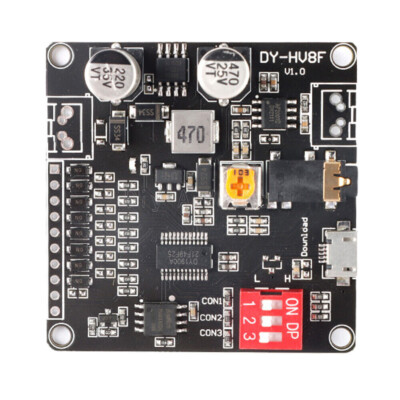 Voice Playback Module 12V 24V One-to-One Trigger Serial Port Control For Arduino