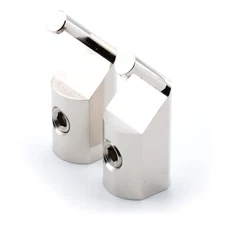 Pair of ILL Customz Offset Angled 1/0 Gauge to 4 Gauge Amp Input Reducers