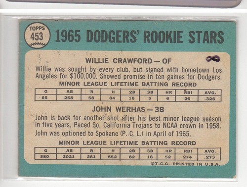 YOU PICK - 1965 Topps #430 - #510 Singles Single VINTAGE RC STAR HOF 712 - Picture 31 of 65