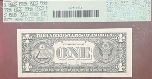 2006 $1 FRN 4 Digit Low Serial Number (5969) Boca Raton Run | PCGS66 GEM NEW PPQ - Picture 3 of 3