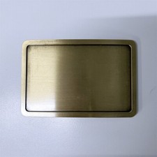 Antique Bronze Rectangle Blank Belt Buckle Custom Belt Buckle also Stock in US