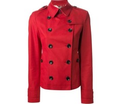 burberry military red jacket