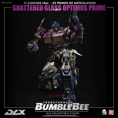 Threezero 3a Shattered Glass Optimus Prime Bumblebee Series