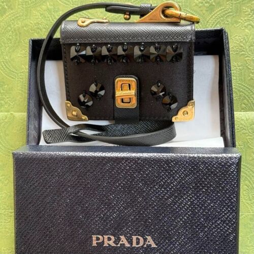 RARE Prada Cahier Trick Mini Bag Free Shipping From Japan - Picture 3 of 8