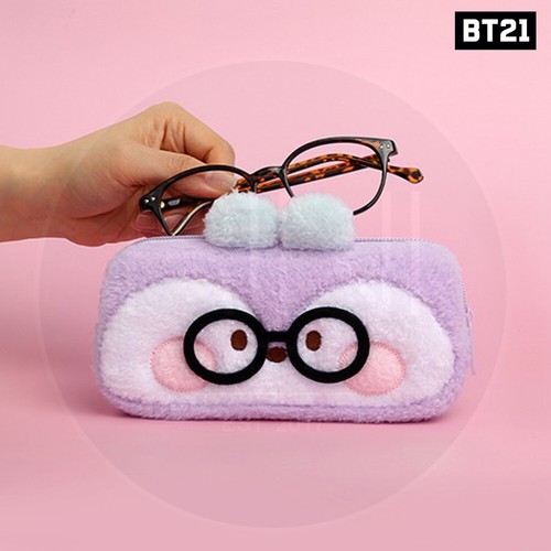 BTS BT21 Official Goods mini minini GLASSES POUCH + Tracking Number - Imagen 14 de 15