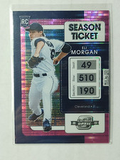 ELI MORGAN 2022 Panini Optic Contenders Season Ticket Pink Pulsar #17 (RC)