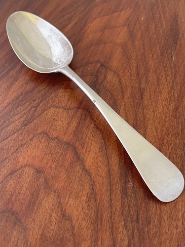 PETER ACHEMBO GEORGISCHER STERLINGSILBER SERVIERLÖFFEL ALT ENGLISCH 1742 KEIN MONO - Bild 3 von 4