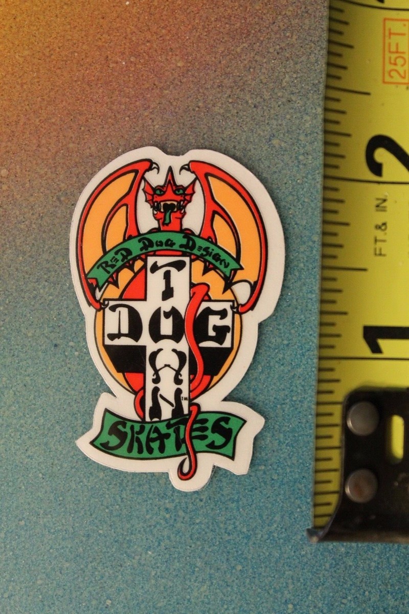 DOGTOWN Skateboards Red Dog Design Jim Muir Dragon Z-Boys