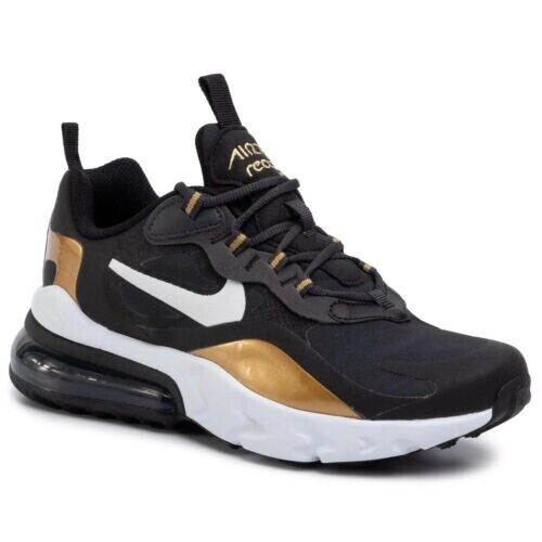 Nike Air Max 270 React GS ""Metallic Gold"" BQ0103 005 Größe 6,5 Y - Bild 1 von 4