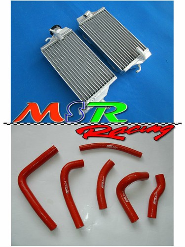 Aluminum Radiator & Silicone Hose for HONDA CR250 2000-2001 - Picture 2 of 11