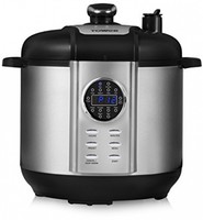 Tower T16005 One Pot Express Electric Pressure Cooker, 1100 W, 6 L - Stainless Tower T16005 One Pot Express Electric Pressure Cooker, 1100 W, 6 L - Stainless
