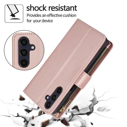 Fr Samsung GalaxyA16 A05S A15 A55 A14 A54 A13 A52 Flip Leather Wallet Case Cover - Picture 37 of 70