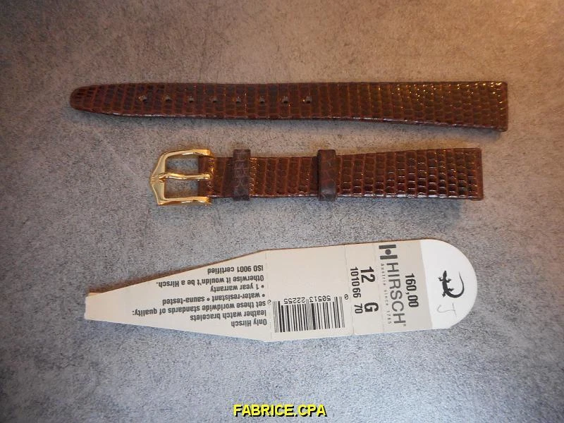 Bracelet De Montre Cuir Lézard Beige | Maison – Paris Eshop