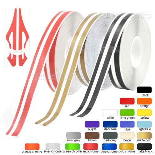 3 Sizes 32ft Car Pinstriping Pin Stripe DIY Line Roll Vinyl Tape Decals Sticker