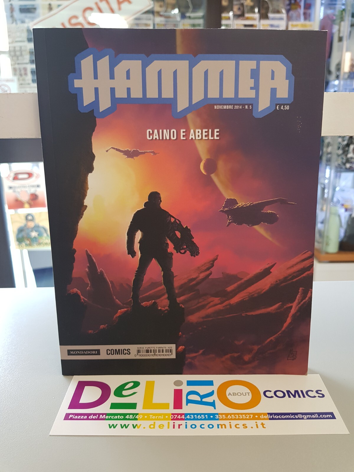 HAMMER N.5 CAINO E ABELE Ed. MONDADORI SCONTO 5%