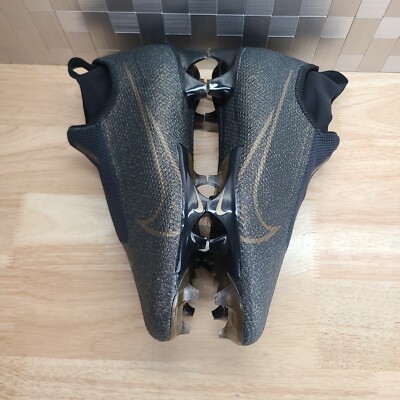 Nike Vapor Edge Pro 360 Football Cleats Black Gold‎ Size 7.5 AO8277-012 Nike Vapor Edge Pro 360 Football Cleats Black Gold Size 7.5  main image 3