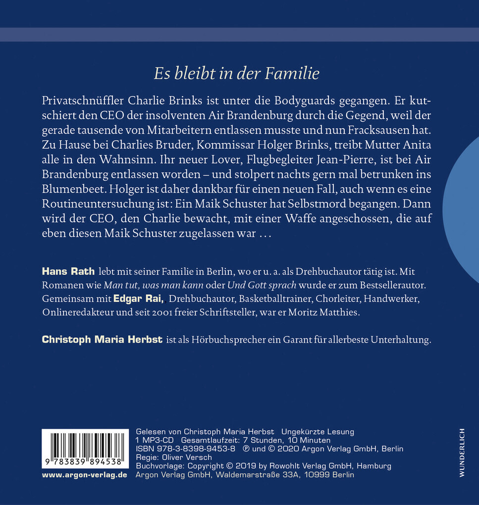 Thumbnail - Bullenbrüder - Tote Haben Keine Ferien | Hans Rath, Edgar Rai | 2020 |