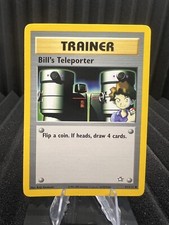 Bill's Teleporter 91/111 - Neo Genesis Unlimited Edition - WOTC Pokemon LP