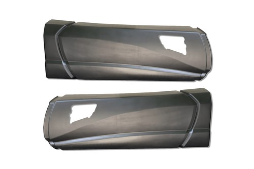 Fairing Skirt Panel 80" (203 cm) SET L&R Side w/tube Kenworth T680 2013-2021 - Picture 2 of 6