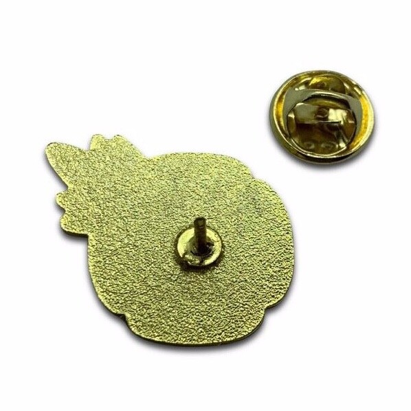 WHITE Flower Pin BADGE eBay