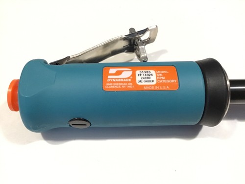 Dynabrade NUEVA 1/2HP Recta SIN ENGRANAJES Amoladora de Troquel de Aire 24000 RPM HECHA EN EE. UU. 51303 - Imagen 6 de 10