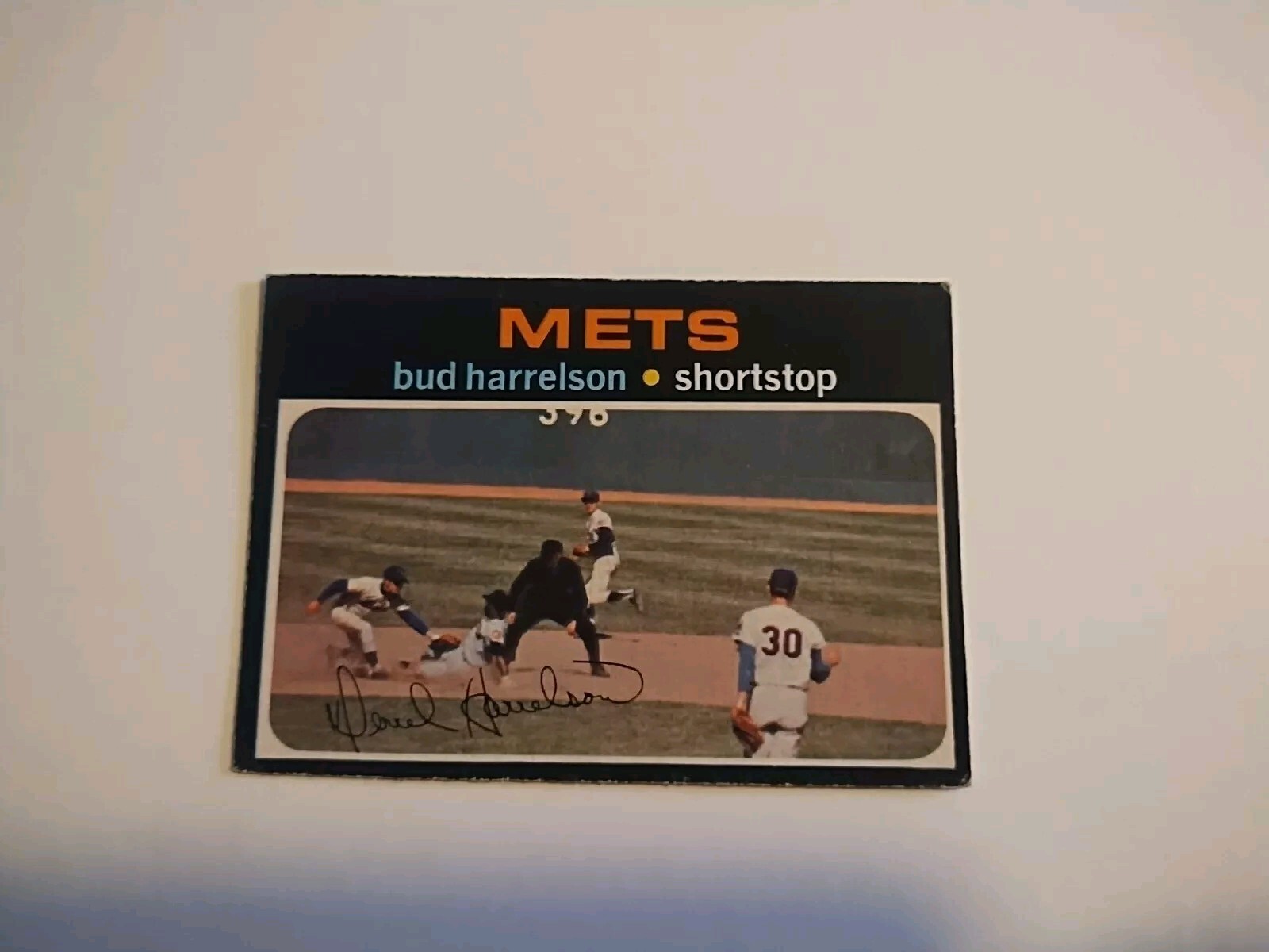 1971 O-PEE-CHEE BASEBALL 355 BUD HARRELSON NY METS VGEX+ OR BTR WITH NOLAN RYAN