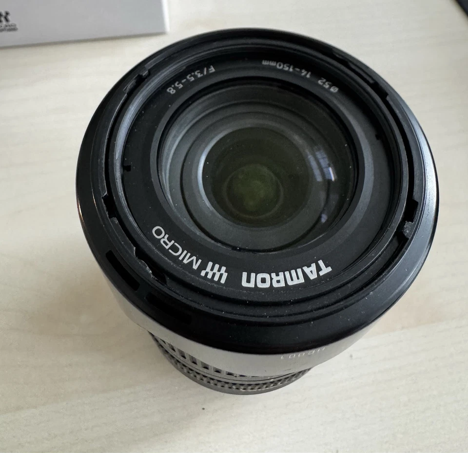 Tamron 14-150mm 1:3,5-5,8 Di III Micro Four Thirds schwarz OVP - Bild 2 von 4