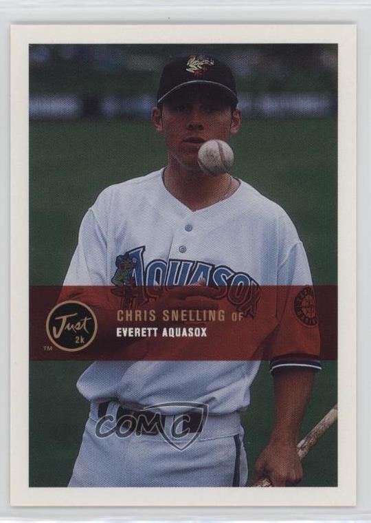 2000 Just Minors Just Imagine Chris Snelling #191 0t2