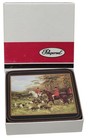 Pimpernel Tally Ho Cork Backed Coasters Set 6 Hunting Hounds Horses Never Used
