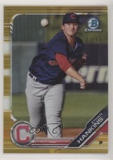 2019 Bowman Chrome Prospects Gold Refractor 17/50 Ethan Hankins #BCP-15 s3g