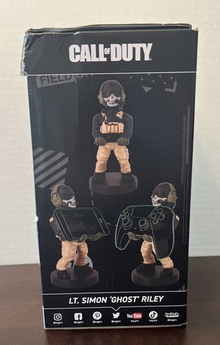 Cable Guys Call of Duty LT. Simon Riley Ghost Figure Phone Controller Holder New - Picture 3 of 8