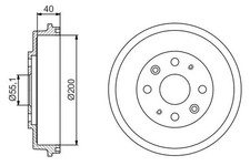 Tambour de frein Mazda DEMIO